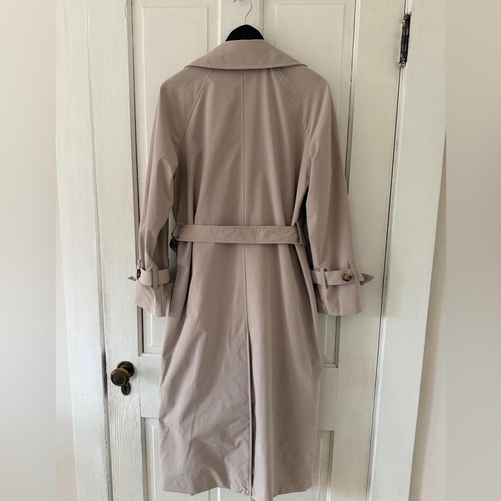 H&M Classic Beige Trench Coat XS - Picture 2 of 7
